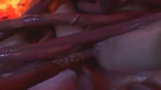 Ko'p sakkizoyoq chodirlari to'ymas arab ayolining kichkina mushukchasini sikadi